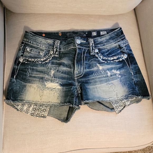 Miss Me Pants - Miss Me Womens Jean Shorts